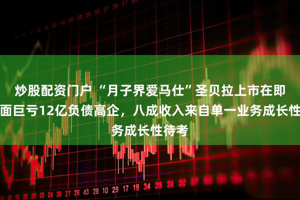 炒股配资门户 “月子界爱马仕”圣贝拉上市在即，账面巨亏12亿负债高企，八成收入来自单一业务成长性待考