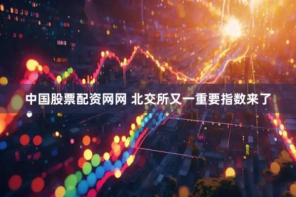 中国股票配资网网 北交所又一重要指数来了